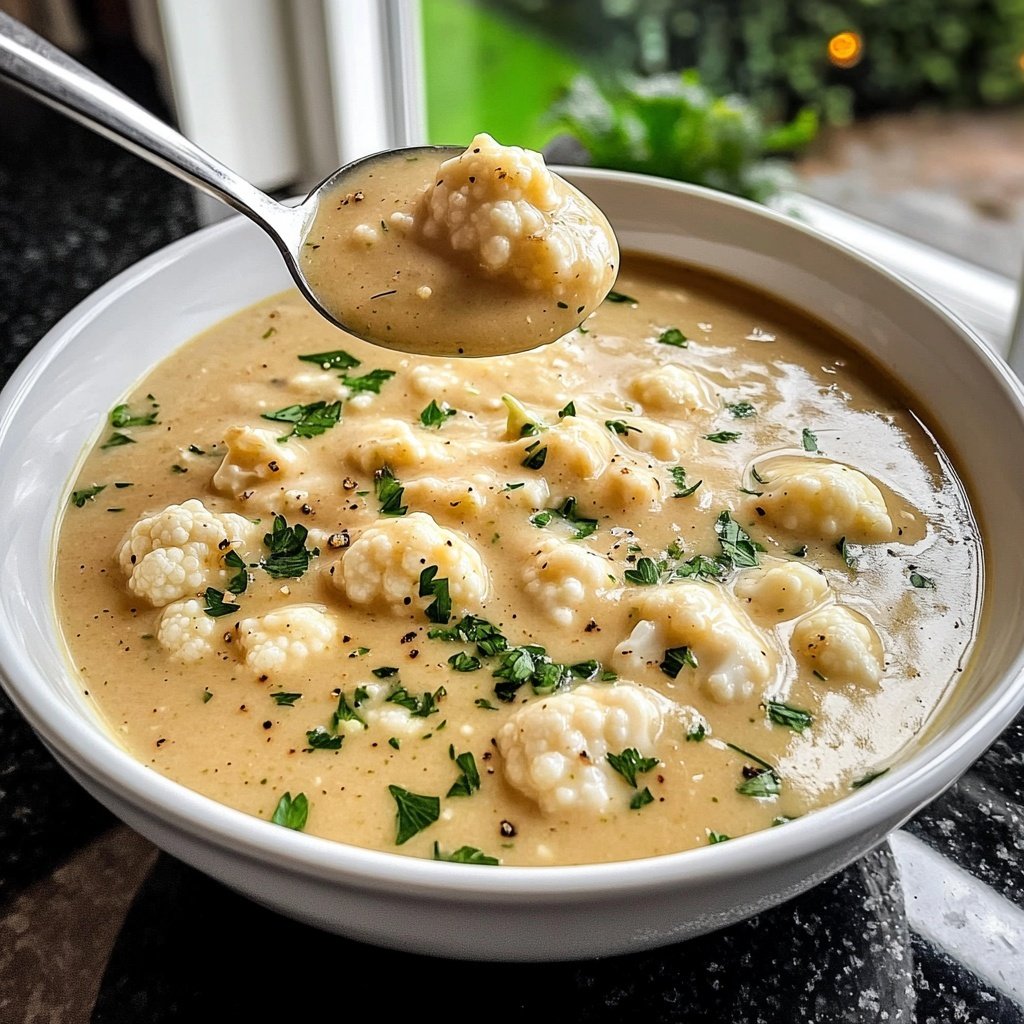 Blumenkohlsuppe einfach