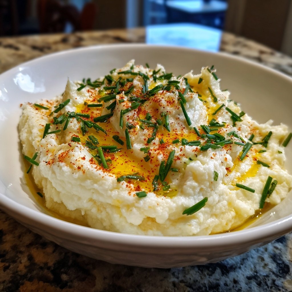 Blumenkohl Püree Beilage