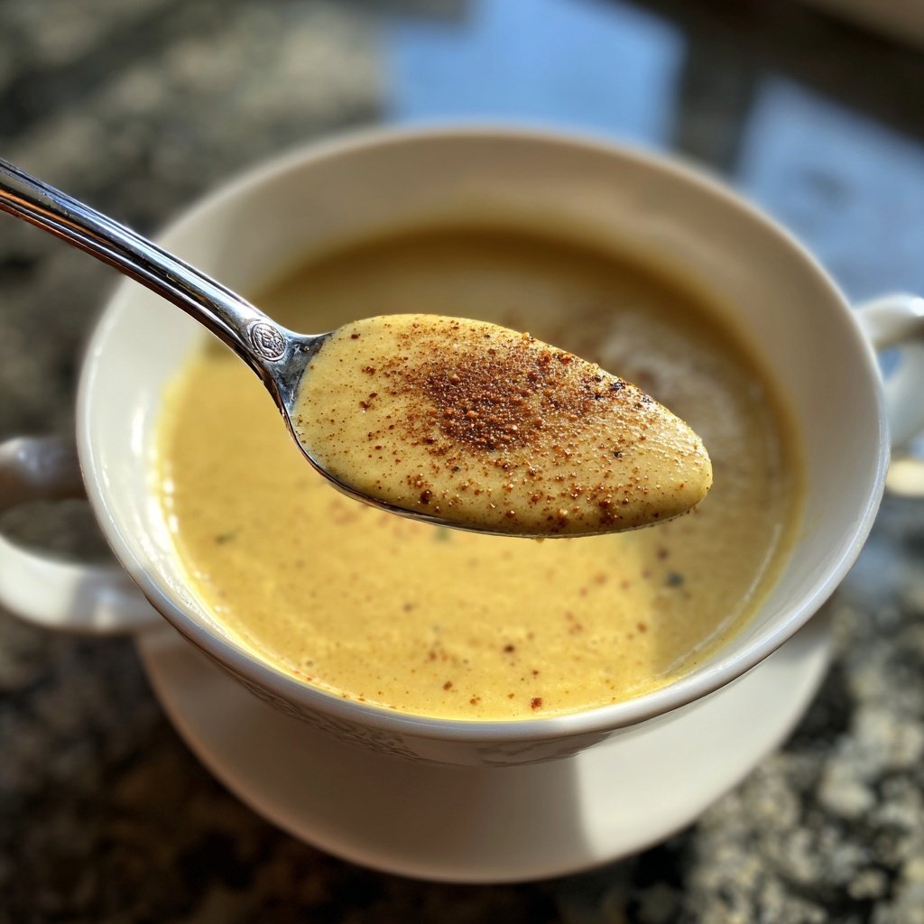 Blumenkohlsuppe mit Muskat