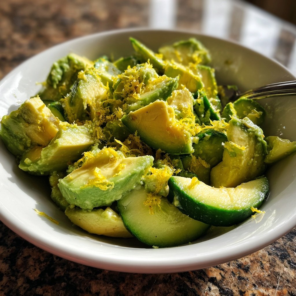Avocado-Gurken-Salat – Schnell und gesund