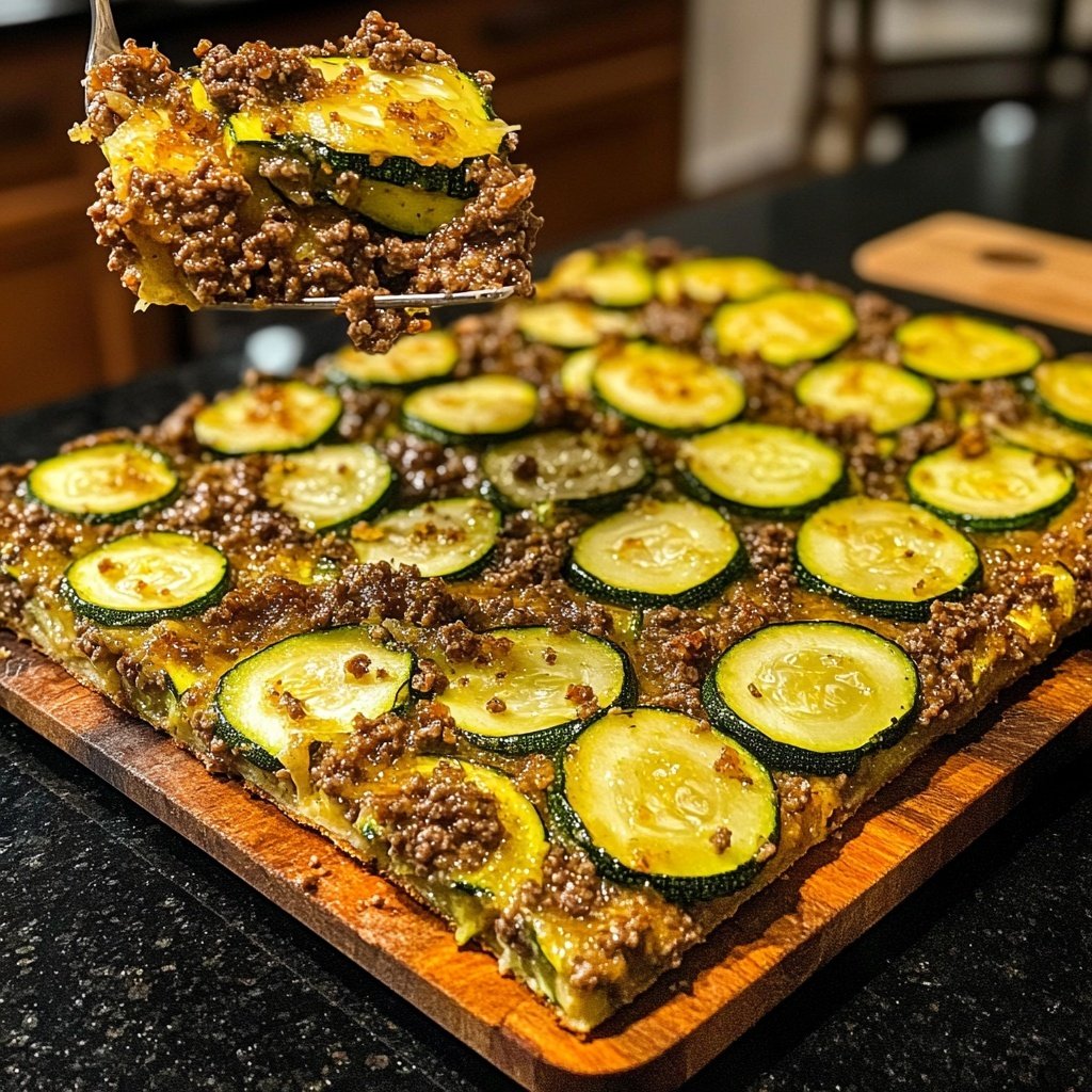 Hackfleisch Zucchini Pfanne