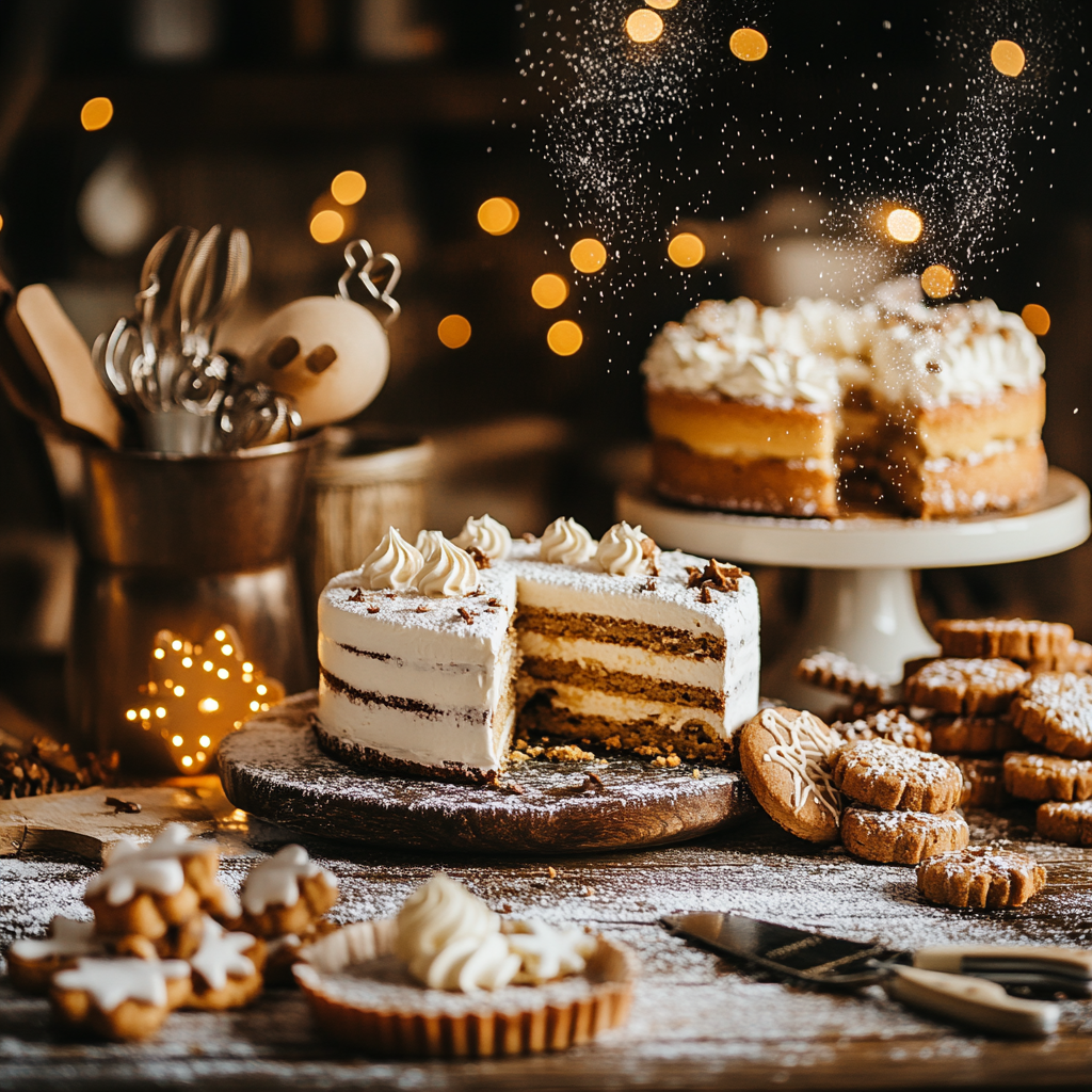 Alltägliche Dessert-Kollektion