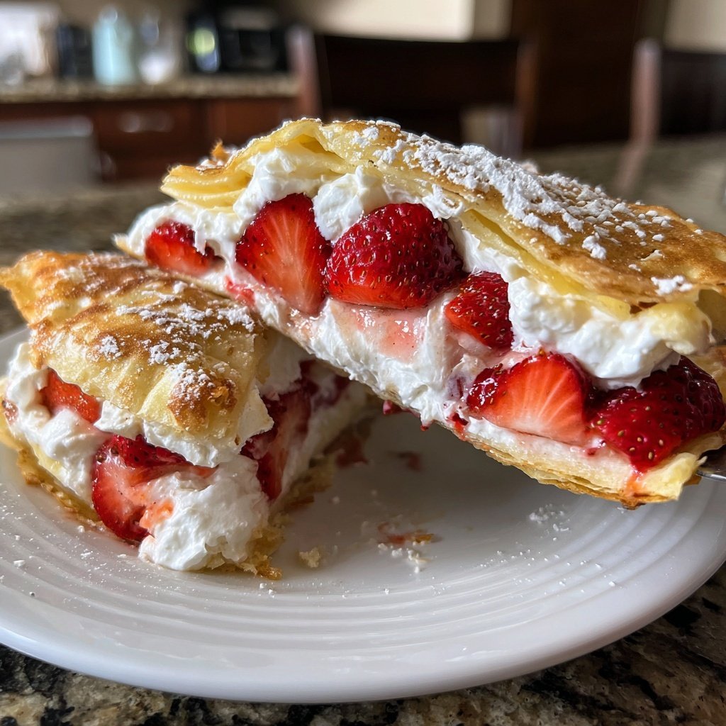 Erdbeer Pfannkuchen Füllung