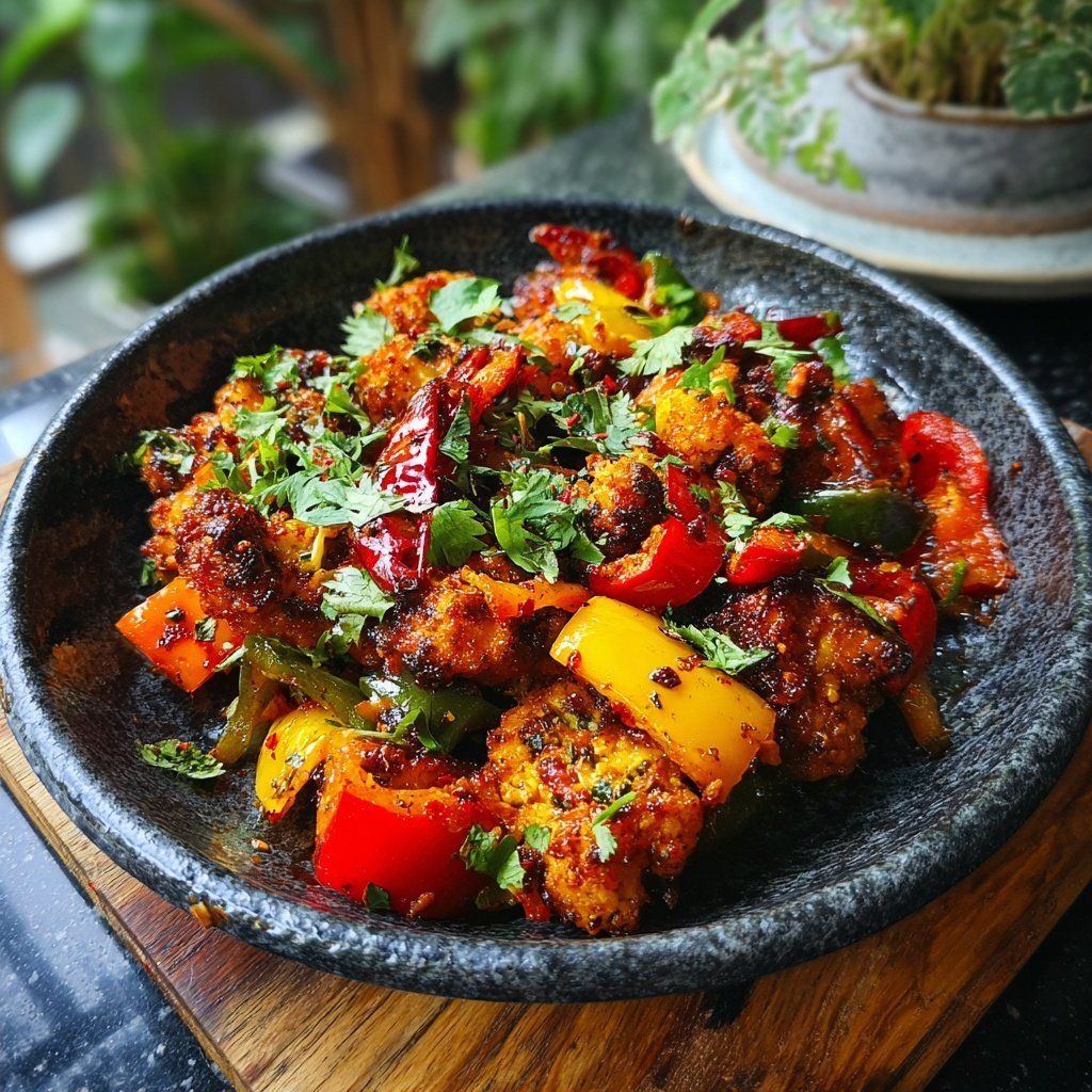 Grill Beilagen Mit Paprika Würfeln